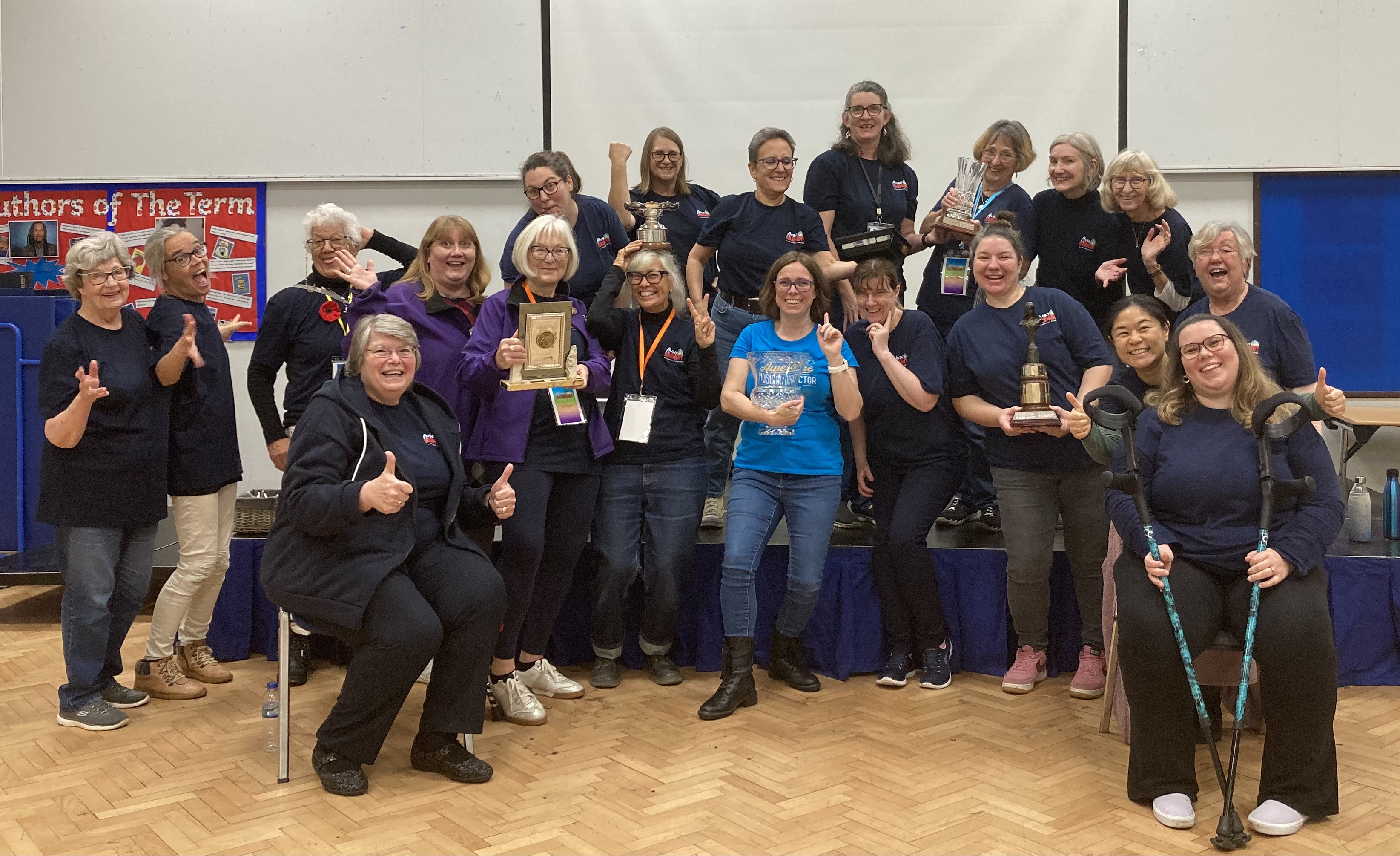 Avon Harmony A Cappella Choir singing