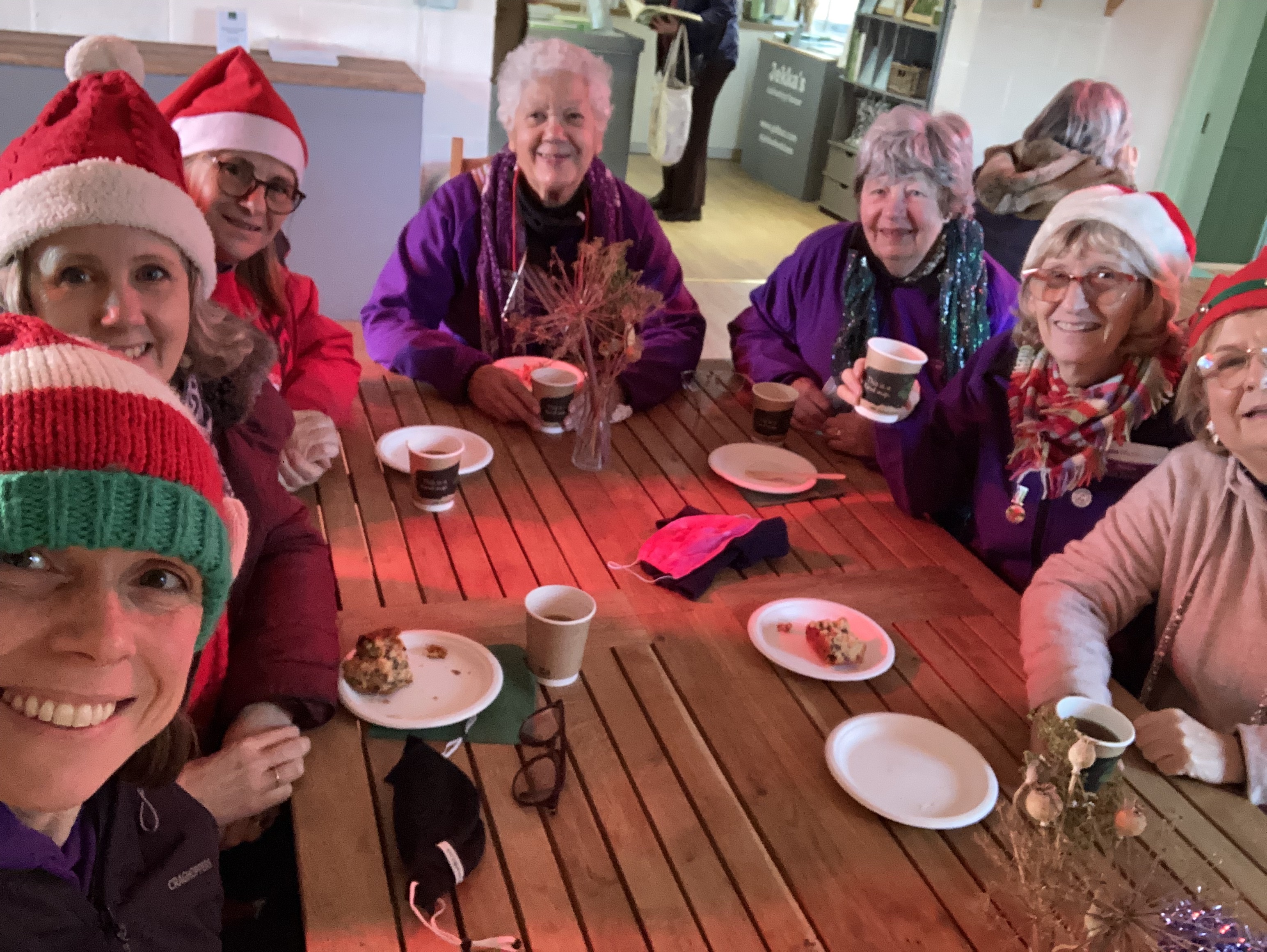 Avon Harmony Choir Having A Coffee and Cakes